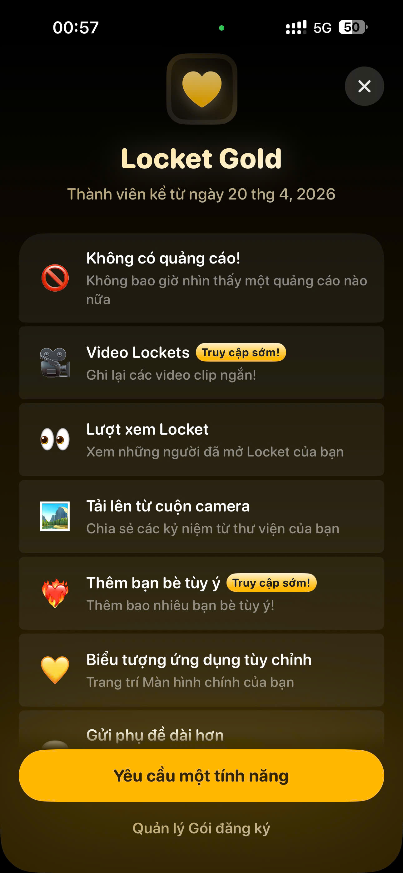 Locket Gold